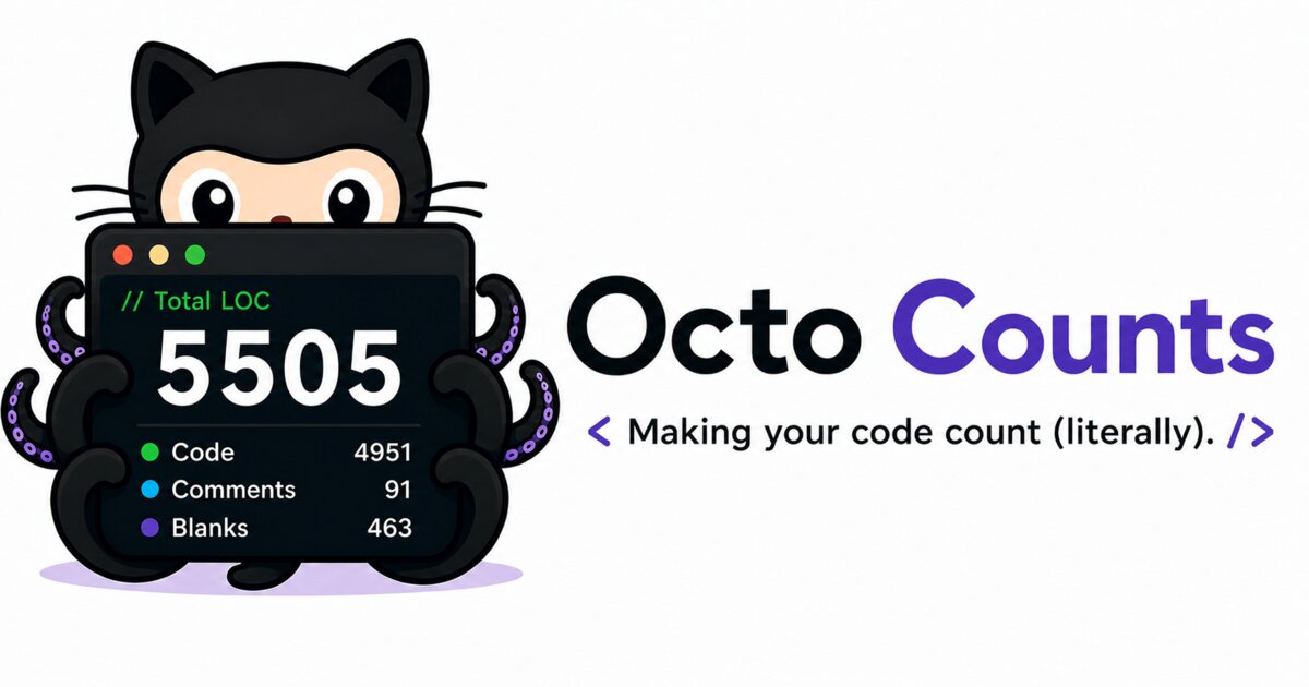 OctoCounts report preview